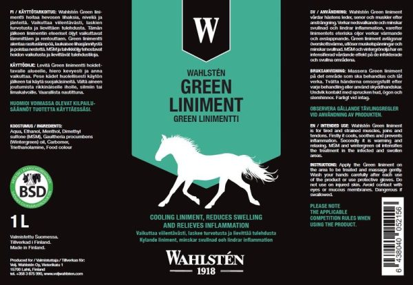 Wahlsten Green linimentti, 1L