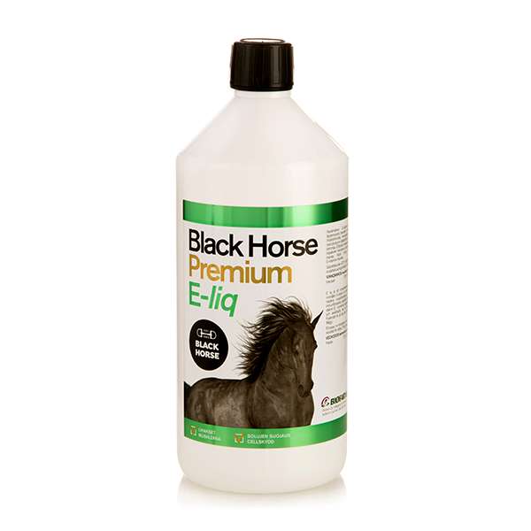 Black Horse E-liq, 1L - Lato