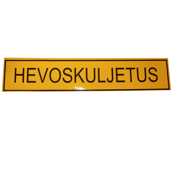 hevoskuljetus tarra