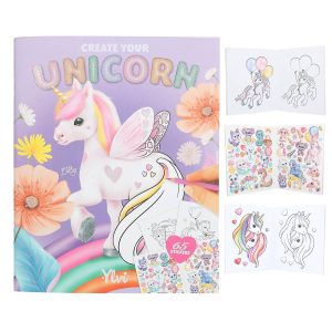 Ylva Unicorn Värityskirja